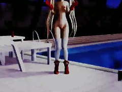 KiloPantyhose presents: Mmd alice private pool dance