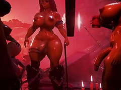 KiloPantyhose presents: Hardcore futa fuck.