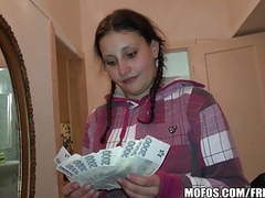 KiloPantyhose presents: Pretty czech student trades sex for cash