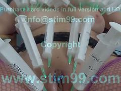 KiloPantyhose presents: Saline inflation of tits and pussy