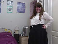 KiloPantyhose presents: Amateur mature mom with hungry vagina