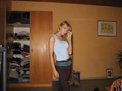 KiloPantyhose presents: Sweet german blond slut wife cuckold for hubby