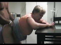KiloPantyhose presents: Fat mature mom gets interracial