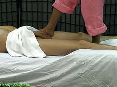 KiloPantyhose presents: Hidden cam ashiatsu massage with foot.hand happy ending