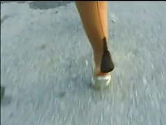 KiloPantyhose presents: Nylon & high heel teasing