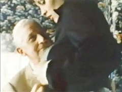 KiloPantyhose presents: Old man jean villroy gets a blow job from maid...wear-tweed
