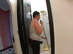 KiloPantyhose presents: He fucked his maid during she was working