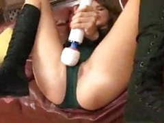 KiloPantyhose presents: Helga squirts through her panties and masturbates