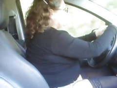 KiloPantyhose presents: Mature woman fucking a boy in his car