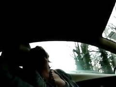KiloPantyhose presents: Mature wife gives good suck to man on car