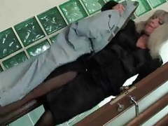 KiloPantyhose presents: Young man enjoying a horny older woman