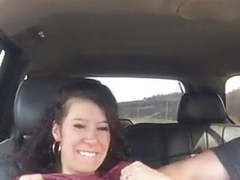 KiloPantyhose presents: Fingered in the car