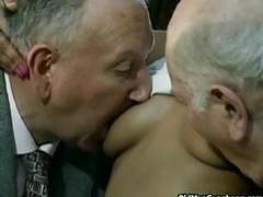 KiloPantyhose presents: Old white men fuck black chicks