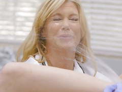 KiloPantyhose presents: Dr. siren diagnosed the teen as a squirter
