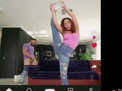 KiloPantyhose presents: Provocative latina roommate kira perez seduced a guy for sex, Couple, Hardcore, Latina, Flexible, Redhead, Jeans, Natural Tits, Pussy Licking, Pussy, Blowjob, Cowgirl, Asshole, Doggystyle