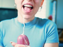 KiloPantyhose presents: Edging handjob and huge cumshot