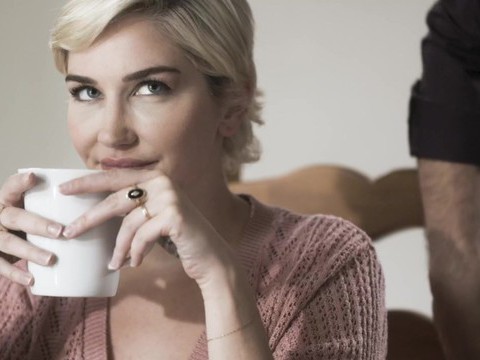 KiloPantyhose presents: Skye blue with big natural tits getting fucked by her man