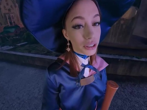 KiloPantyhose presents: Laya rae as akko knows some naughty spells