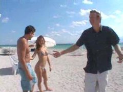 KiloPantyhose presents: Finding a slut on the beach to bang