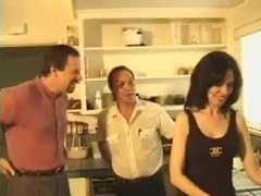 KiloPantyhose presents: Horny housewife banged by a big cock