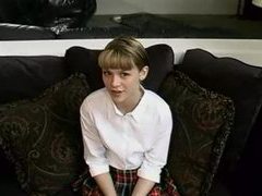 KiloPantyhose presents: Schoolgirl teen is so cute and so slutty