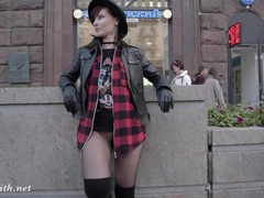KiloPantyhose presents: Jeny smith pantyhose fire walking