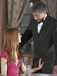 KiloPantyhose presents: Cute teenager fucking the senior teacher for better grades