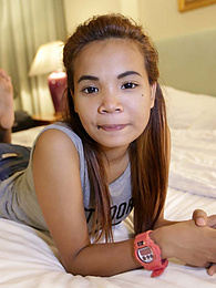 KiloPantyhose presents: Adorable Thai teen with perfect tits and ass gets drilled by white traveler