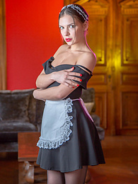 KiloPantyhose presents: Sexy Maid Henessy betrays Natalie Starr and fucks boyfriend